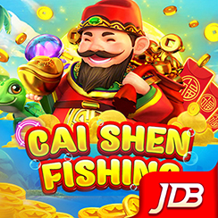 Cai Shen Fishing tile artwork