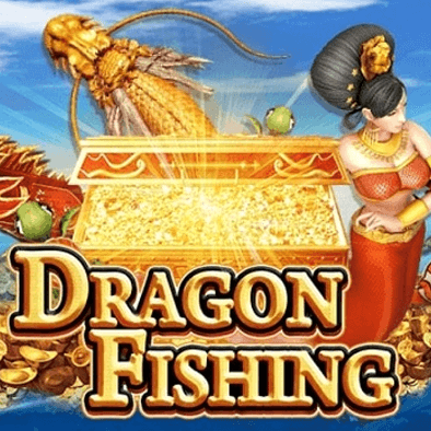 Dragon Fishing room tile artwork